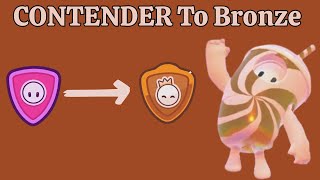 FALL GUYS SQUADS SPECTACULAR RANKED | CONTENDER TO BRONZE!