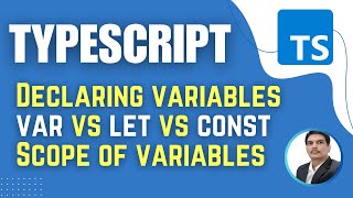 TypeScript for Playwright | Type Script  Variables  var | let | const (Session 2)