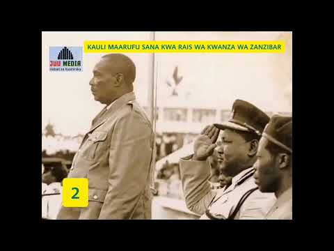 Kauli zilizopelekea Rais Abeid Amani Karume kuuwawa