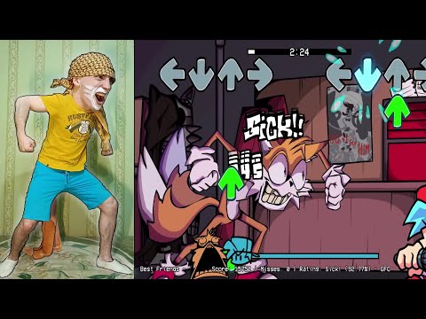 FNF Secret Histories Demo Tails In Real Life (FNF IRL)