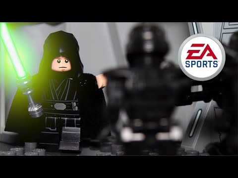 Luke Skywalker vs Dark Troopers But It's EA Sports | LEGO Star Wars Stop Motion