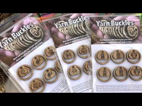 Yarn Buckle How To:  Fine Yarns