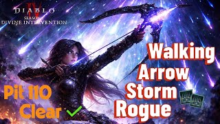 Walking Arrow Storm (RoA) Rogue - Pit 110 - Diablo 4 Season 11