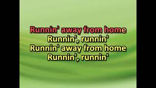 Brett Young - Runnin&#39; Away From Home (karaoke)(by request)