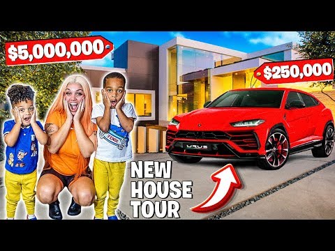 SURPRISING MY FAMILY WITH A NEW HOUSE & LAMBORGHINI URUS 😍