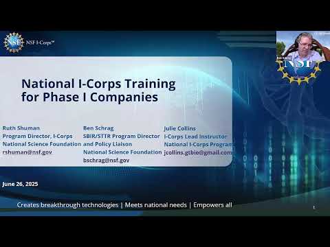 National Science Foundation Innovation Corps | Community Health