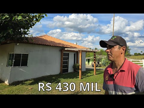 CHÁCARA DO MARCELO 2 CASAS LAVOURA DE MORANGO FRUTAS E ÁGUA BOA R$ 430 MIL-Código:2415