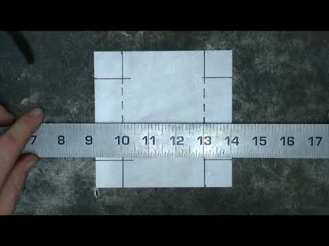 Simple Sheet Metal Box - Part 1 Layout