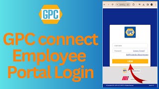 How to Login into GPC Connect Employee Portal #Quickguide