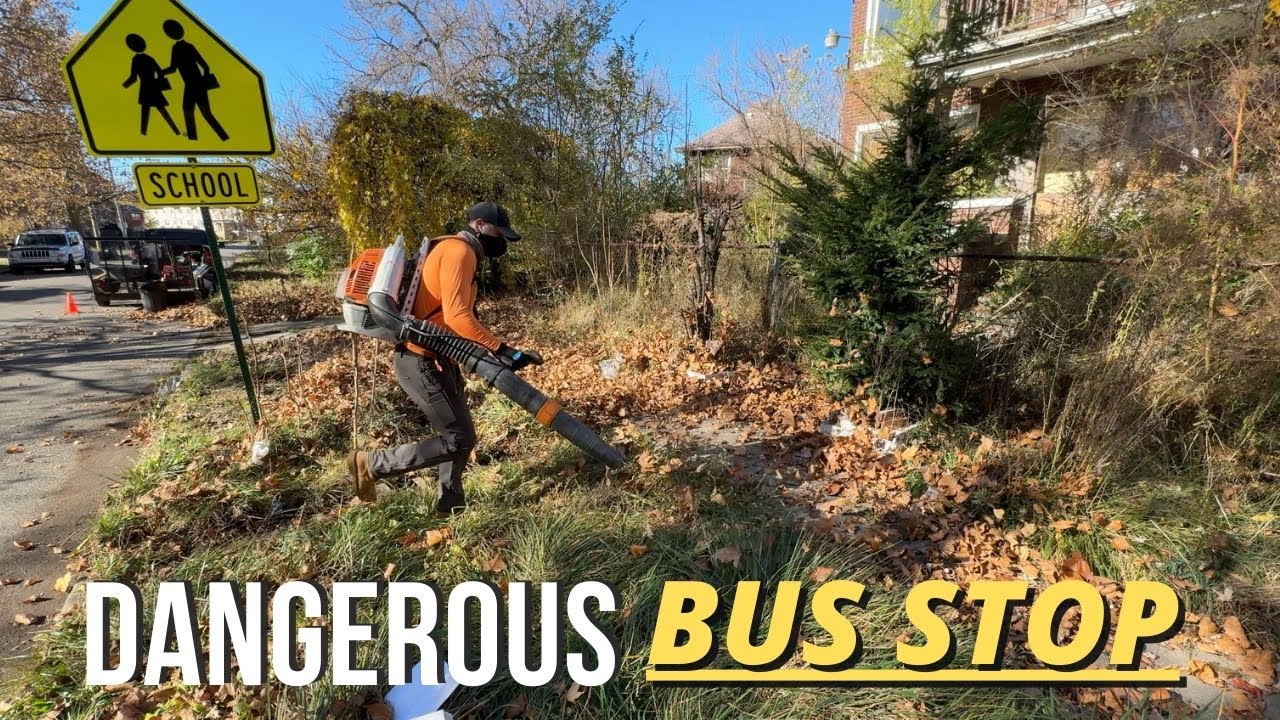 DANGER on the way to SCHOOL - UNSAFE bus stop get TRANSFORMED