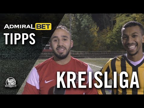 ADMIRAL-Tipps mit Anouar Zoubi und Baylul Haggi (beide TSG 46 Darmstadt)