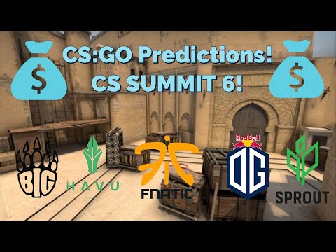 CS Summit 6 - Big vs. Havu, Fnatic vs. Nordavind, OG vs. Sprout, Heroic vs. Endpoint and more!