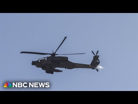 U.S. begins retaliatory strikes on Iran after Apache helicopter downed near Strait of Hormuz