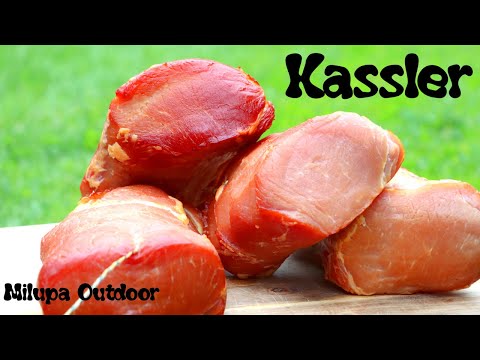 Make your own Kassler, including smoking without a smoker, easy, quick and delicious