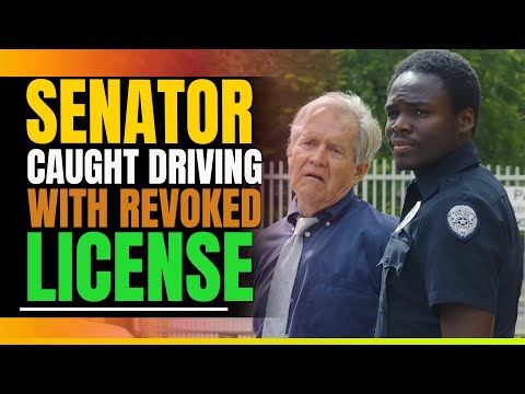Senator Pulled Over By Rookie Cop.