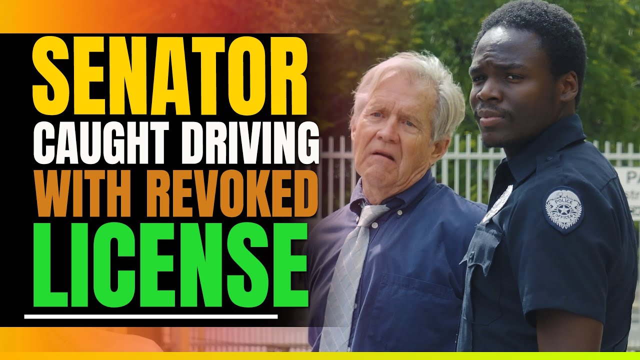 Senator Pulled Over By Rookie Cop.