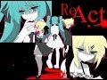 Miku × Len × Rin「Re ACT」 (Sub. Español) 