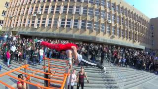 preview picture of video 'Мастер класс для РАУ (Street Workout Armenia)'