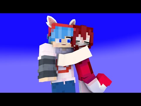 APHMAU FRIENDS KITTY HELLO KITTY OUPLE DANCE FNF GIRLFRIEND AND BOYFRIEND - MINECRAFT ANIMATION