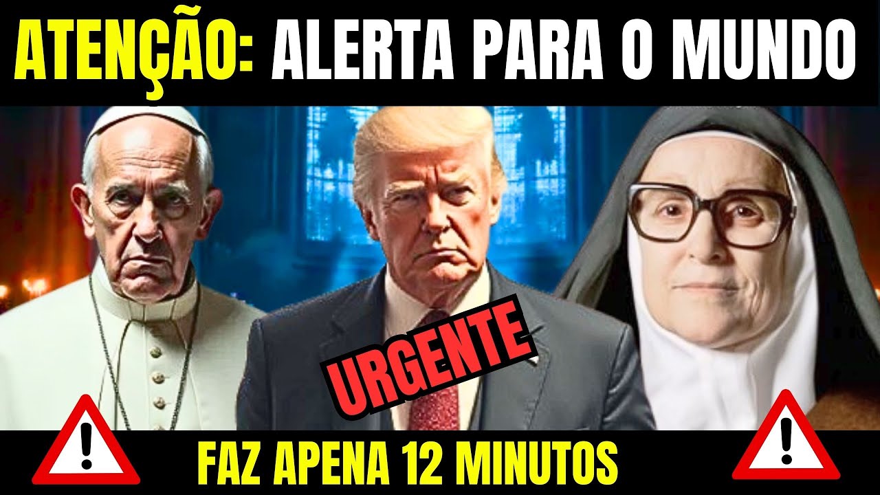 MEU DEUS! Papa Francisco REVELA O TERCEIRO SEGREDO DE FÁTIMA – MENSAGEM DA VIRGEM MARIA