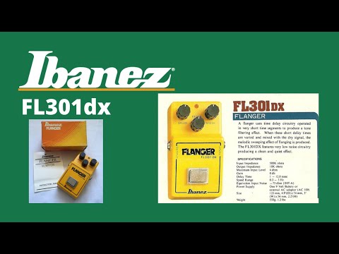 Ibanez FL-301DX Flanger 1980s - Yellow image 7