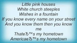 Uncle Kracker - My Home Town Lyrics
