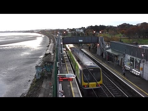 IE 29000 Class DMU Commuter Train - Booterstown Station, Dublin
