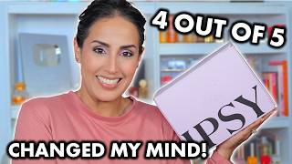 IPSY'S REFRESHING MY 8+ HOUR MAKEUP! IPSY EXTRA TRY-ON