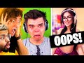 Reacting To YOUTUBERS who forgot their CAMERA WAS ON! (Jelly, SSSniperWolf, Pokimane)