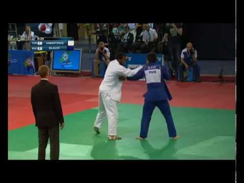 Дзюдо Открытый кубок Европы 2015 Jose ARMENTEROS Cuba vs Nilaz BILALOV Russia Final 100kg Нилаз Била