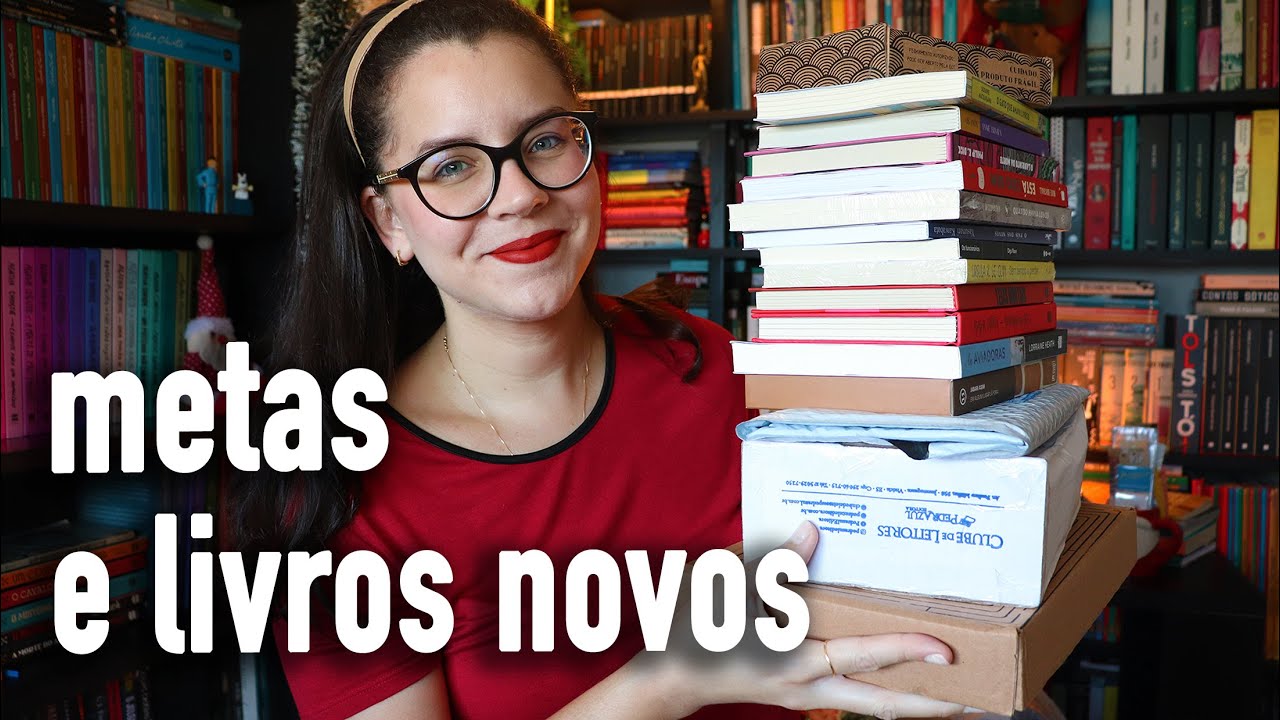 LIVROS NOVOS (Black Friday) + METAS DE DEZEMBRO + UNBOXING