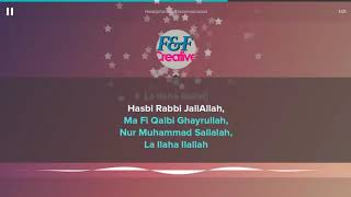 Download lagu Karaoke Hasbi Rabbi Lagu Qasidah    Lirik No Vocal mp3