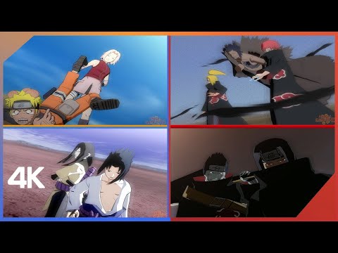 Naruto Shippuden Ultimate Ninja 5 - All Team Ultimate Jutsus [4K]