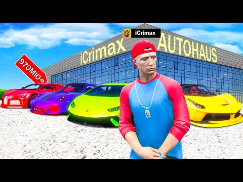 ich ERÖFFNE ein AUTOHAUS in GTA 5 RP! (iCrimax Customs)