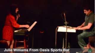 Live And Local Acadiana - Julie Williams - At Last - Pasty Cline on piano in Lafayette LA