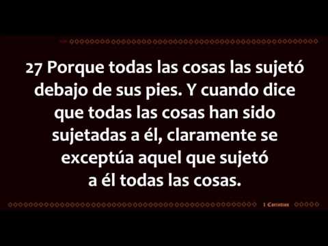 1 CORINTHIANS CHAPTER 15 (Audio, Lyrics)