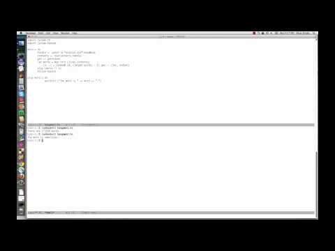 Haskell 9: Input and output