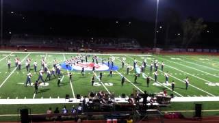 SMHS Royals Marching Band 1st half-time for 2012 season