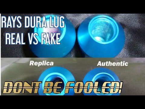 Ray's lug nut, Dura Nuts. Real vs fake and what to watch out for!!