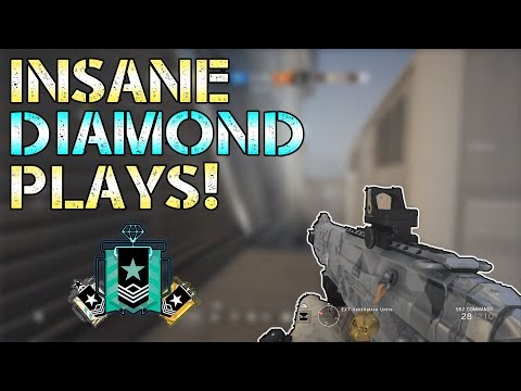 INSANE DIAMOND PLAYS - Rainbow Six Siege Console Diamond