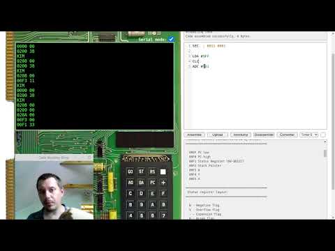 How to add two 16-bit numbers in 6502 assembly?