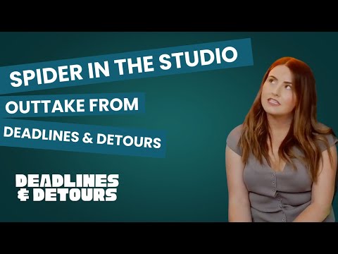 Behind the Scenes: Giant Spider Interrupts Our Podcast - Bonus clip