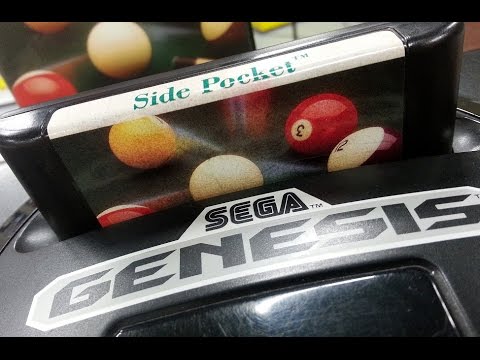 Classic Game Room - SIDE POCKET review for Sega Genesis
