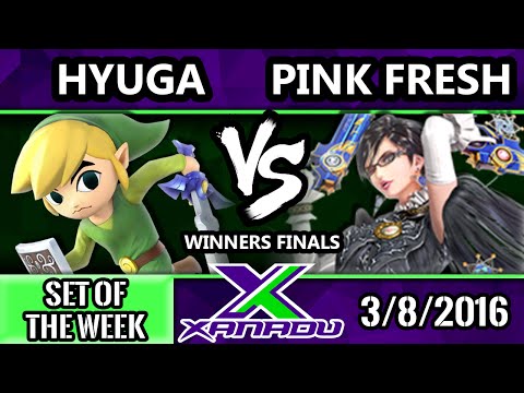 S@X 140 - SF | Hyuga (Toon Link) Vs. DMG | Pink Fresh (Bayonetta) WF  - Smash Wii U  - Smash 4