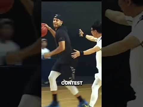 The Korean Team Couldn't Stop Steph Curry 🏀.