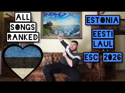 Eesti Laul 2026 - Estonian National Selection for Eurovision - ranking by Nowmanco [EN]