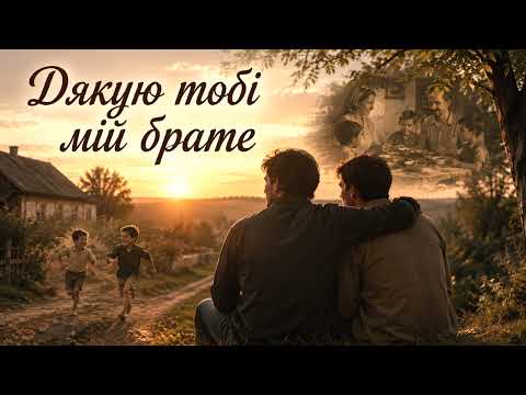Дякую тобі мій брате — зворушлива патріотична українська пісня
