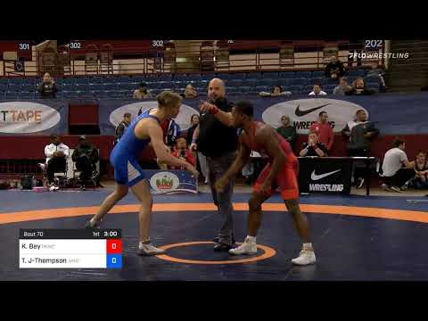 77 Kg Prelims Kamal Bey Sunkist Kids Wrestling Club Vs Timothy Johnson Thompson NMU OTS