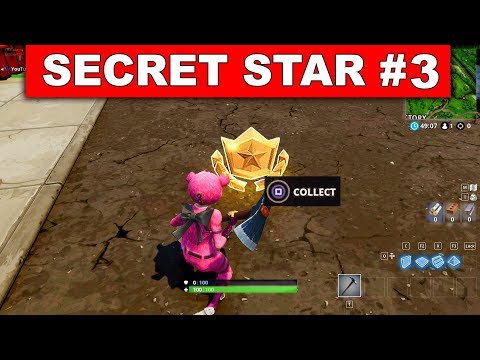 SECRET BATTLE STAR WEEK 3 SEASON 5 LOCATION! - Fortnite Battle Royale (Road Trip Challenges)