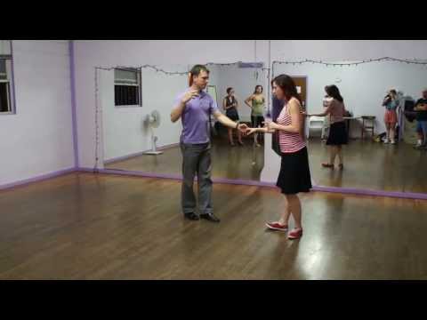 Exercising Lindy's Left Side - left side pass, reverse swingouts, follows variation